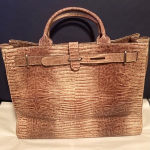 Furla large top handle tote